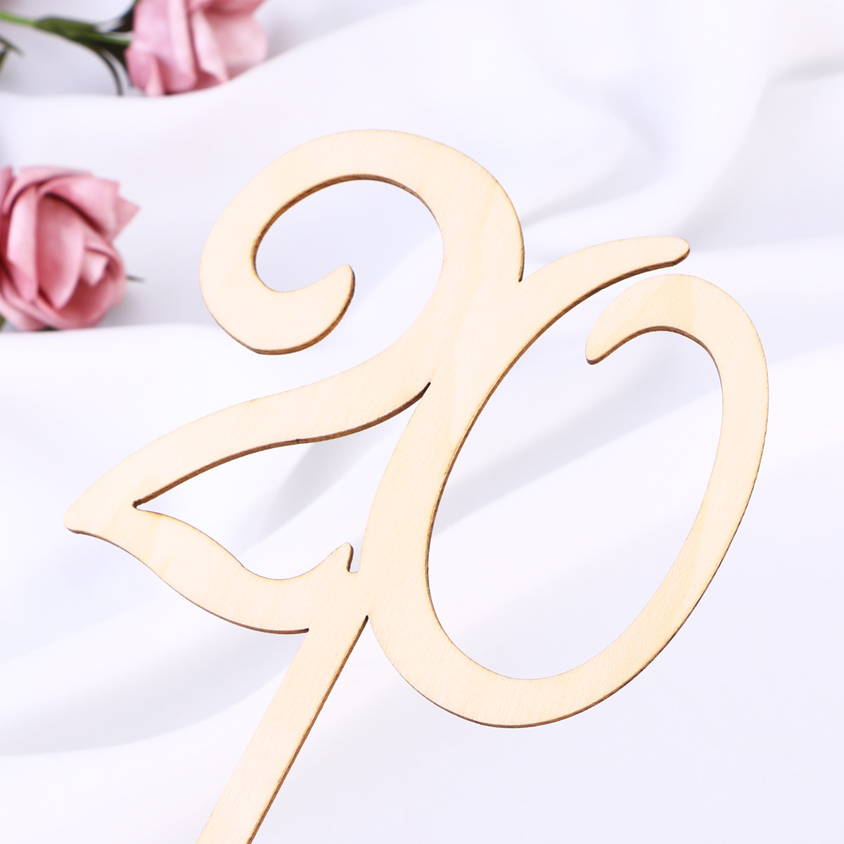 Wedding Solution - 30-teiliges Premium-Holz-Tischnummern-Set von 1 bis 30
