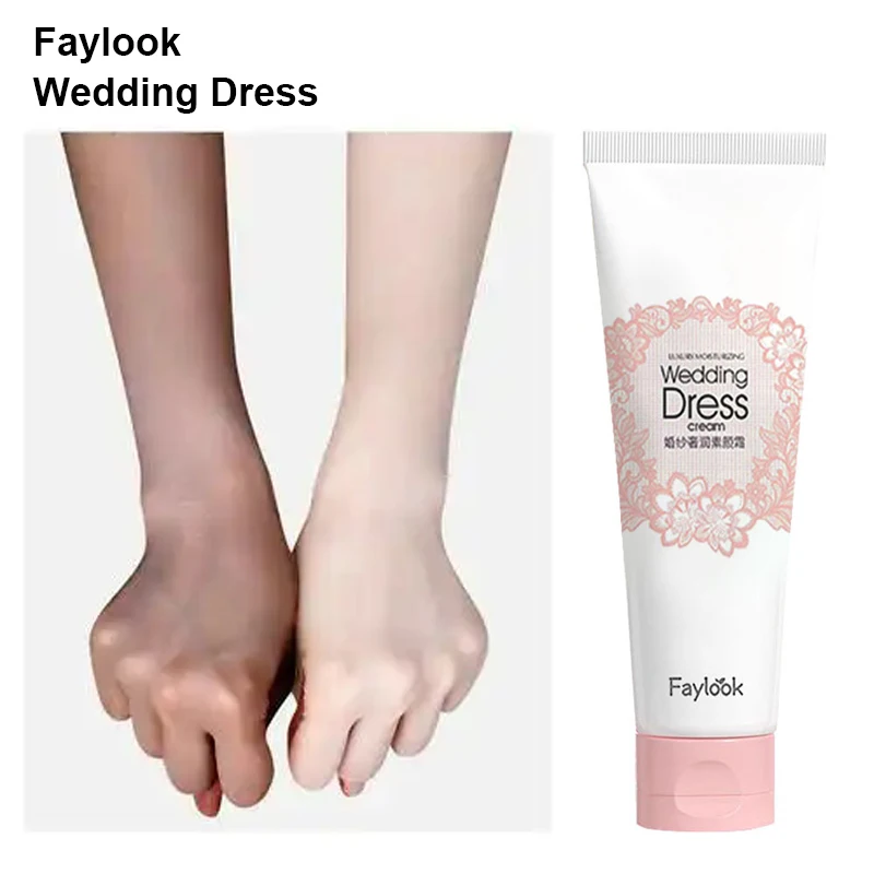 Wedding Solution - Faylook 100 ml Hochzeitskleid-Geheimlösung, weiße Creme,