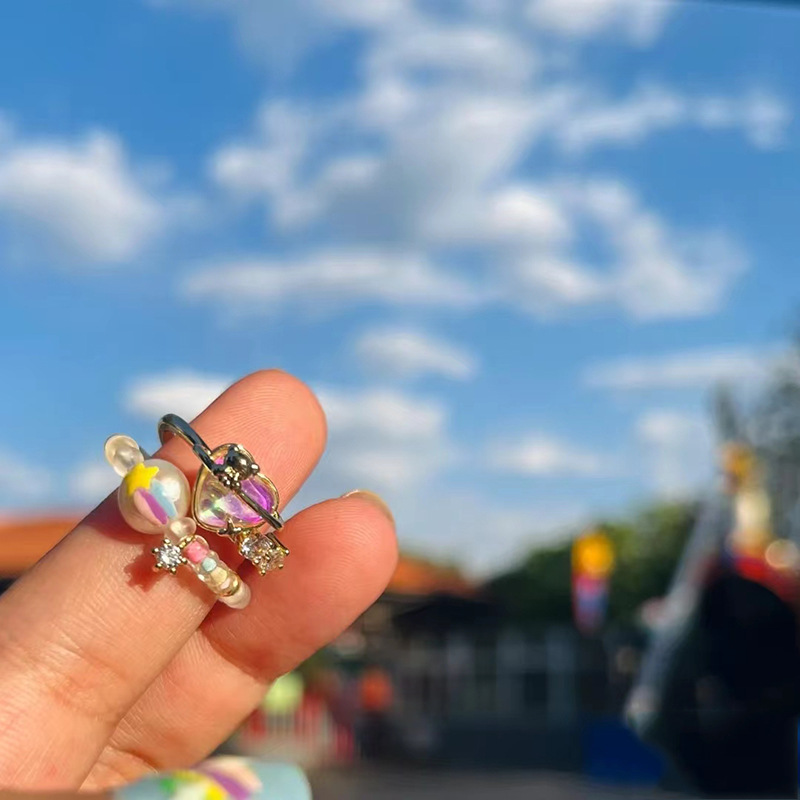 Wedding Superstar - Neue Mode Führer bunte Katzenauge Stein