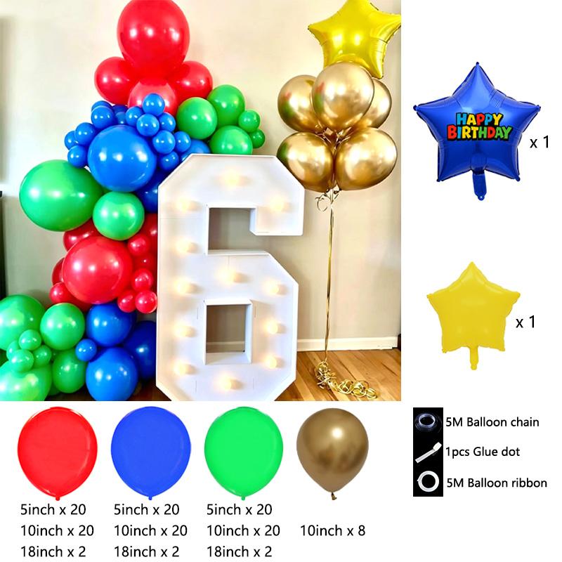 Pilz-Stern-Ballon-Girlanden-Bo – Wedding Superstar Bewertung und Preis