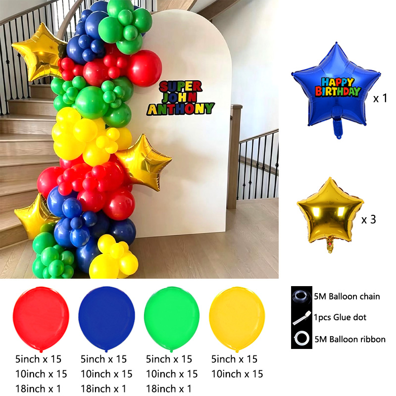 Pilz-Stern-Ballon-Girlanden-Bo – Wedding Superstar Bewertung und Preis