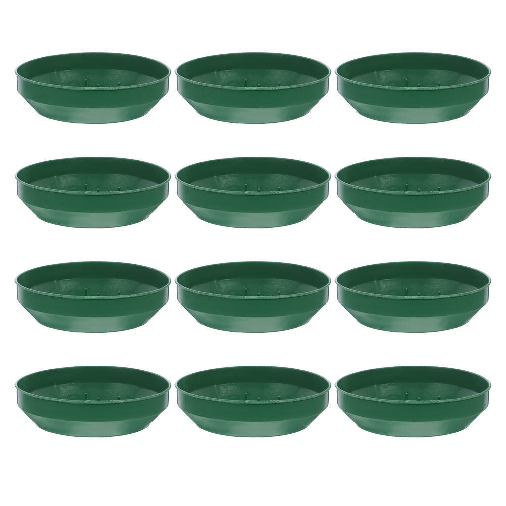 12 Stück Runde Kunststoffschal – Wedding Floral Supply Bewertung und Preis