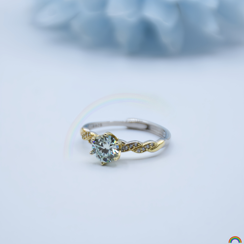 S925 Silberring mit eingelegte – Wedding Superstar Bewertung und Preis