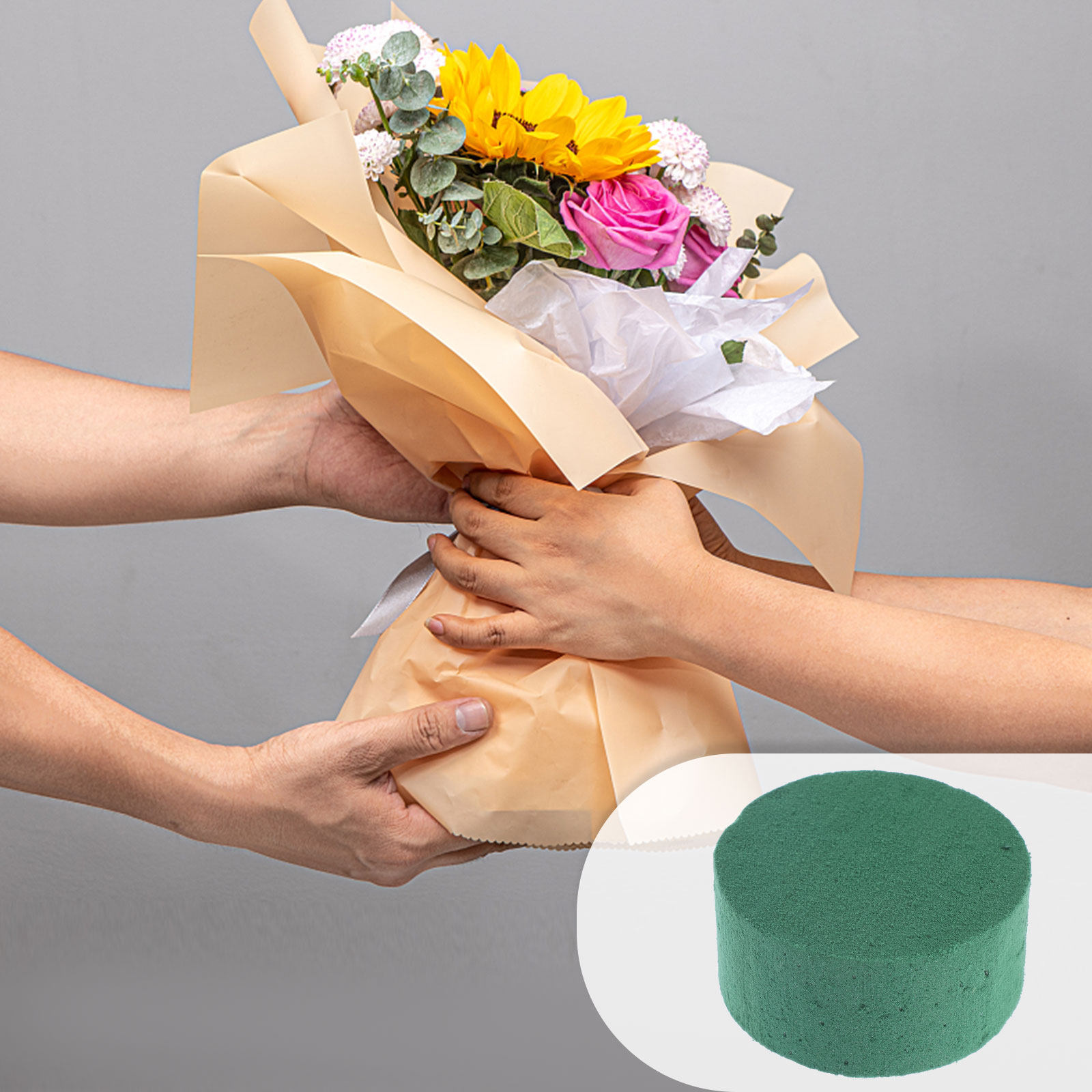 8 Stück Blumenmud Runde Blumen – Wedding Floral Supply Bewertung und Preis