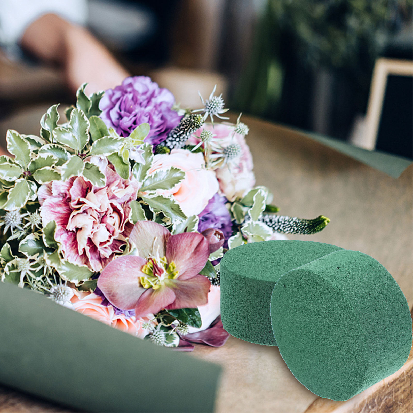 8 Stück Blumenmud Runde Blumen – Wedding Floral Supply Bewertung und Preis