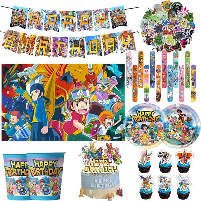 Digimon-Themen Geburtstagspart – Wedding Day Supply Kit Bewertung und Preis