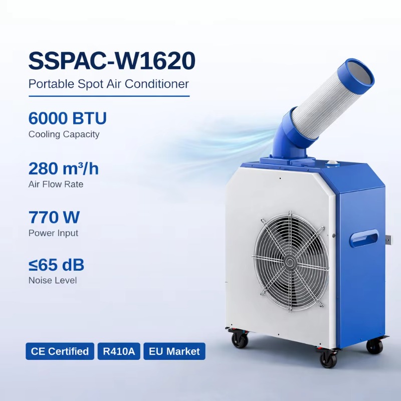 6000BTU Tragbarer Spot-Kühler  – Wedding Solution Bewertung und Preis
